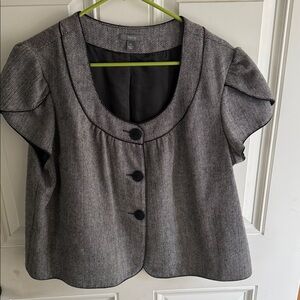 Apt. 9 Black and Gray Women's Blazer